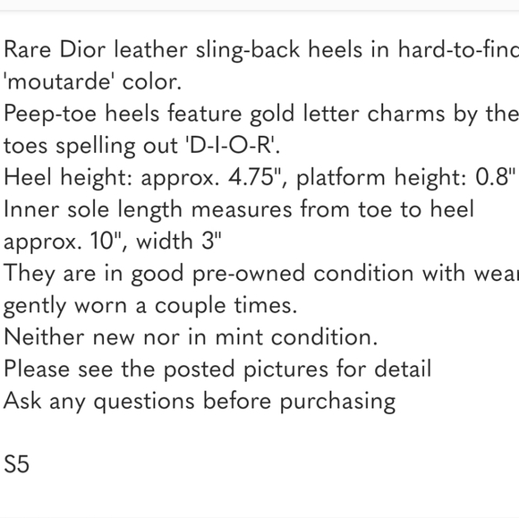 CHRISTIAN DIOR - Picture 6 of 6